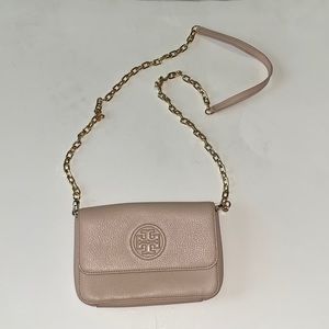 Tory Burch light pink crossbody